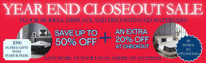 Year End Closeout Sale