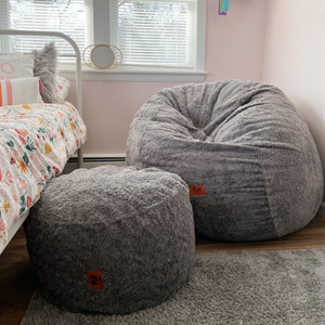 Bean Bag - Full - Faux Fur