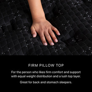 Beautyrest Black® Series Three 16.5" Firm Pillow Top Mattress