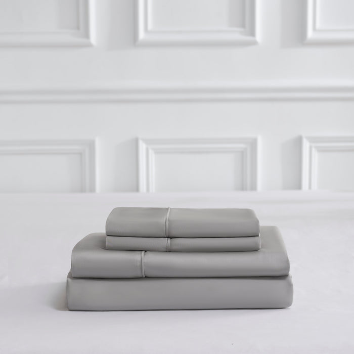 SlumberShield Bamboo Viscose Sheet Set - Grey