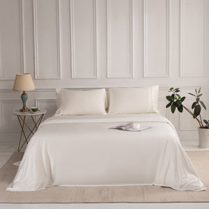 SlumberShield Bamboo Viscose Sheet Set - Ivory