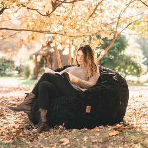 Bean Bag - Full - Faux Fur