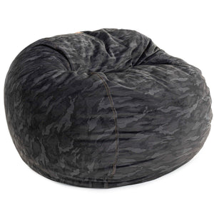 Bean Bag - King - Black Camo