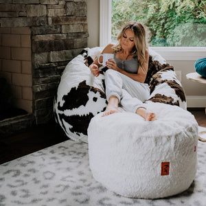 Bean Bag - Queen - Faux Fur