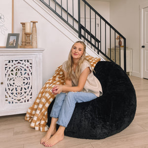 Bean Bag - Queen - Faux Fur