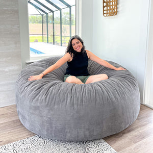 Chenille Giant Bean Bag Chair