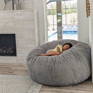 Chenille Giant Bean Bag Chair