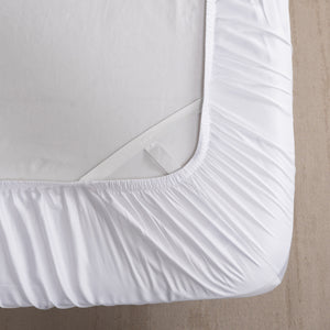 SlumberShield Bamboo Viscose Sheet Set - White