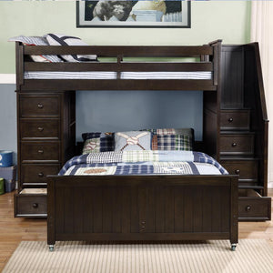 Lakeshore Twin/Full Multi-Function with Stairs Kids Bedroom Sets Dock48Product 