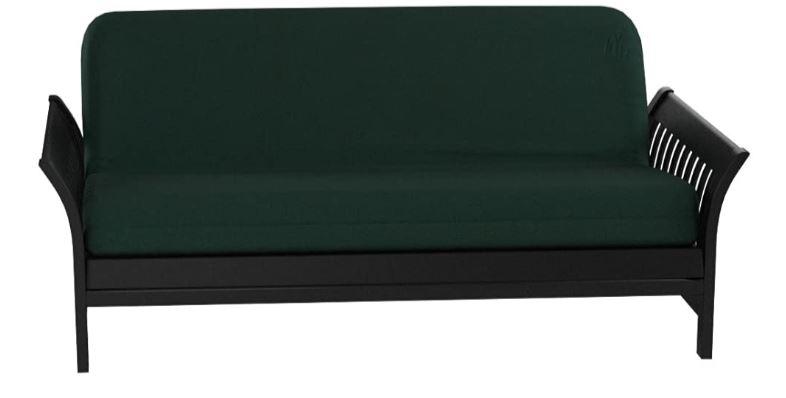 green futon mattress cover